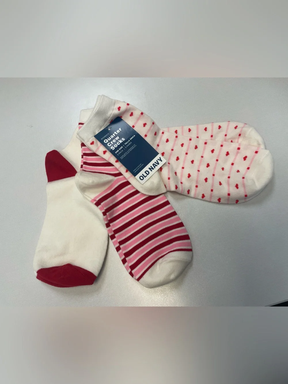 *NWT* Women's Valentine's MultiPack Old Navy Socks